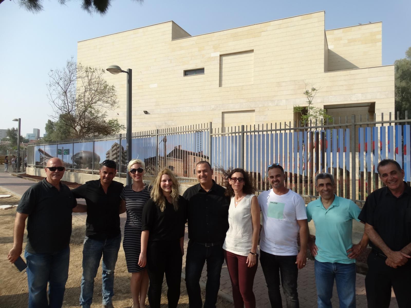 הבכירים השותפים לעשייה בחנוכה הפרויקט החוויתי (צילום: אנה מקרוב)